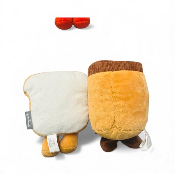 Hallmark Better Together Magnetic Duo Food Pairs Cute Plush Stuffed Toys - Picture 9 of 13